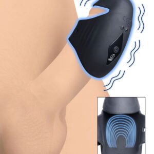 AG742 8X Vibrating Silicone Penis Head Stimulator