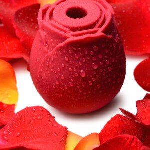 AG776 Bloomgasm Wild Rose 10X Silicone Clit Stimulator