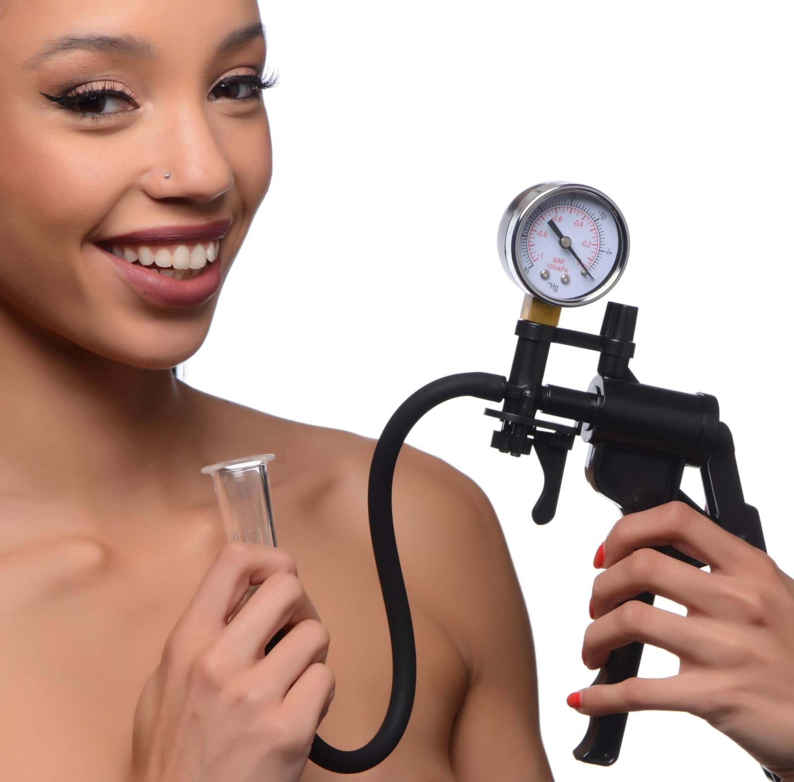 ag779-female-model-001 AG779 Clitoris Pumping System