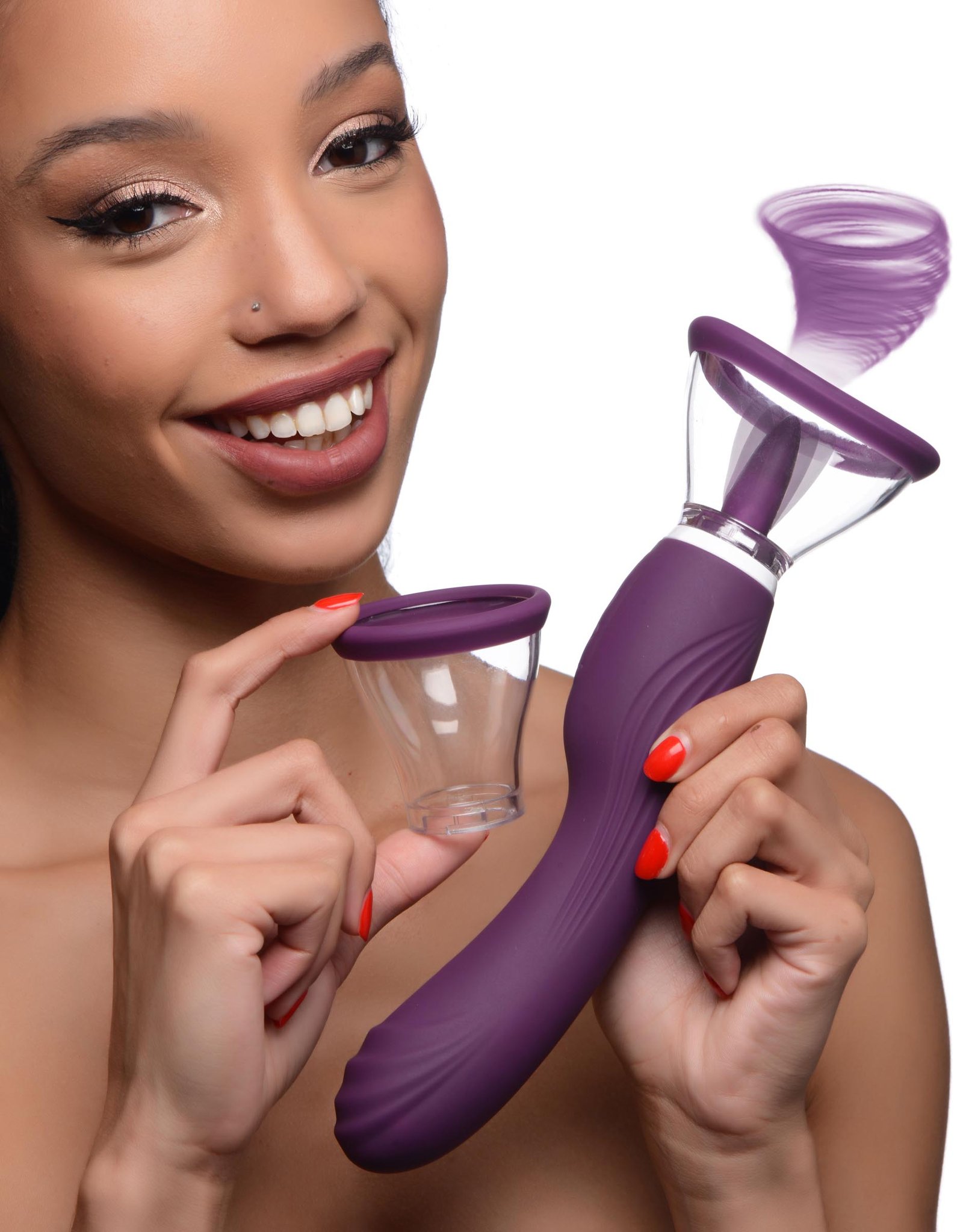 ag782-female-model-002 AG782 Lickgasm 8X Licking and Sucking Vibrator