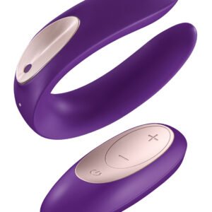 AG823 Satisfyer Double Plus Remote Partner Vibrator