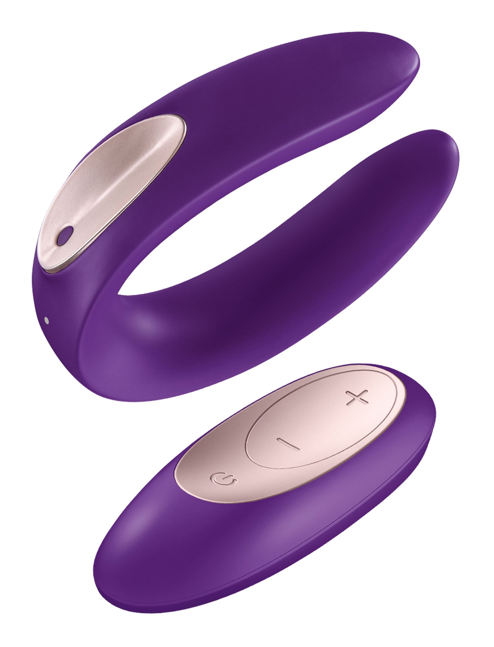 ag823-460 AG823 Satisfyer Double Plus Remote Partner Vibrator