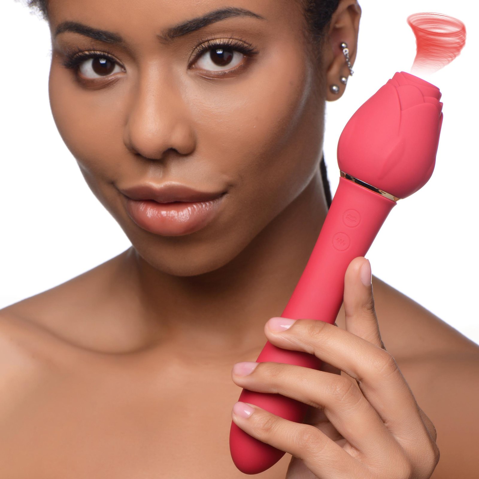 ag827-female-model-002d AG827 Bloomgasm Sweet Heart Rose Clit Suction Vibrator