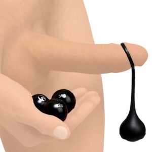 AG922 Cock Dangler Silicone Penis Strap with Weights