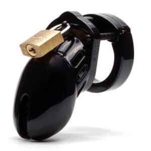 AG927 CB6000S Black Chastity Cage Kit