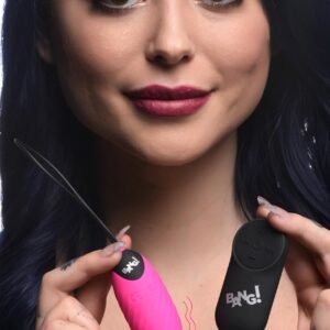 AG950 28X Swirl Silicone Vibrating Egg with Remote Control