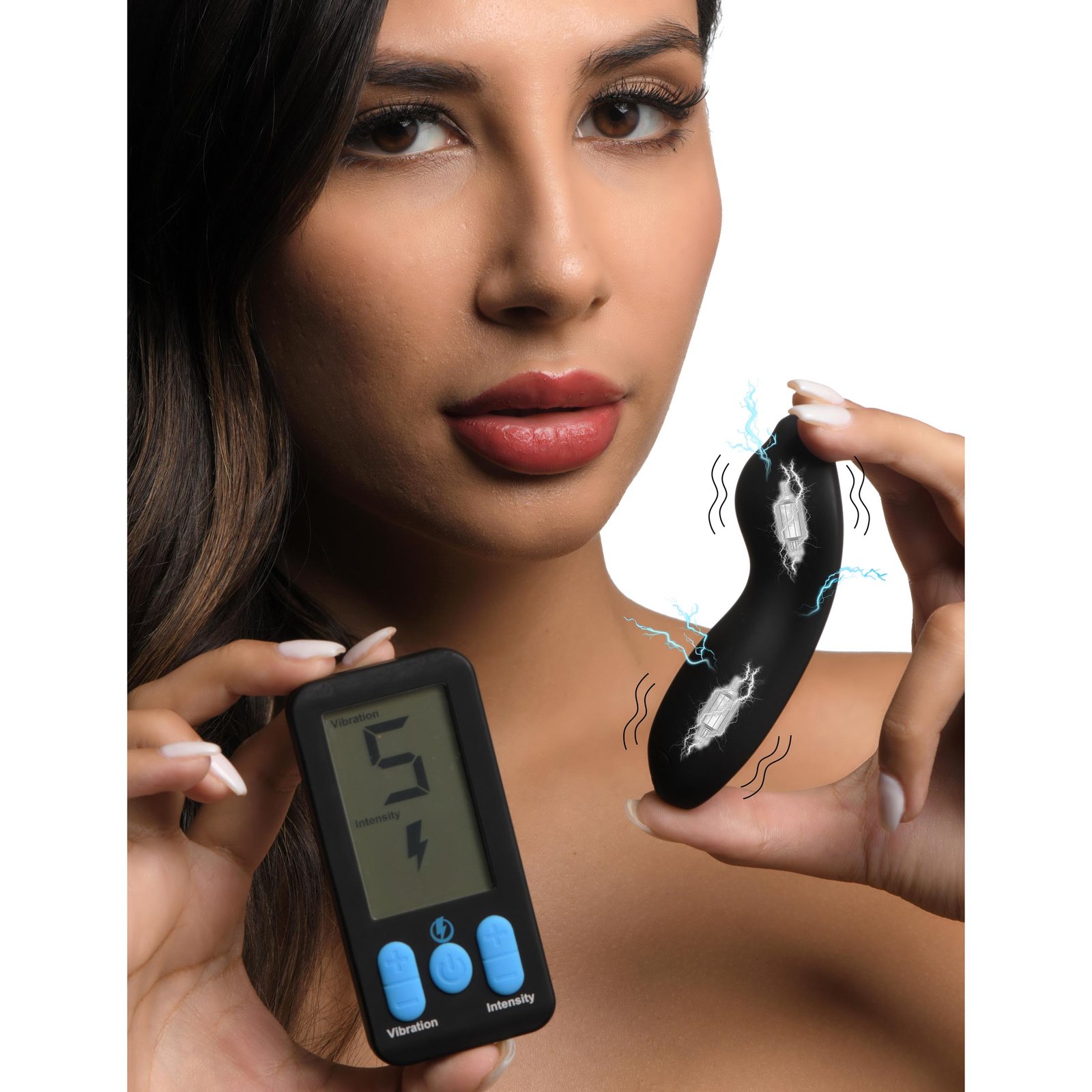 ah083-female-model-01 AH083 E-Stim Panty Vibe with Remote Control