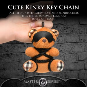 AH121 ShiBeari Teddy Bear Keychain