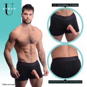 AH152-LXL Armor Mens Boxer Harness with O-Ring - LXL