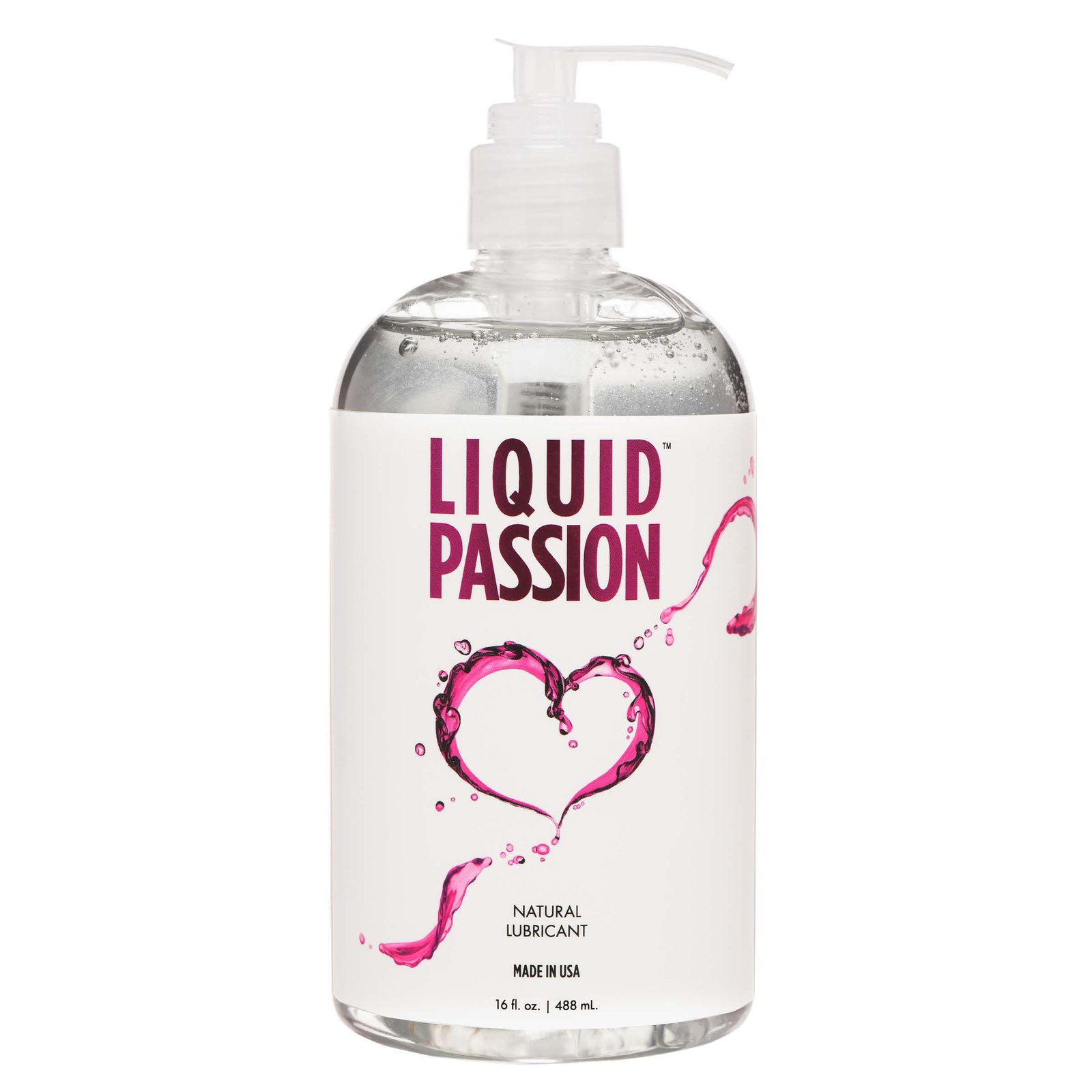 ah156-16oz-main AH156-16oz Liquid Passion Natural Lubricant - 16oz