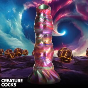 AH195 Larva Silicone Ovipositor Dildo with Eggs