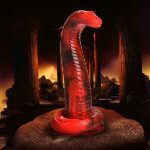 AH196 King Cobra Silicone Dildo