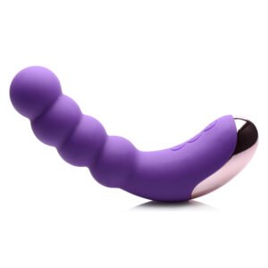 CN-04-0727-40 50X Silicone Beaded Vibrator - Purple