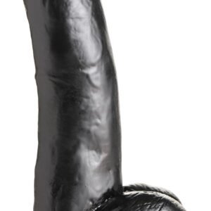 CN-09-0415-20 JOCK 8 Inch Dong with Balls Black