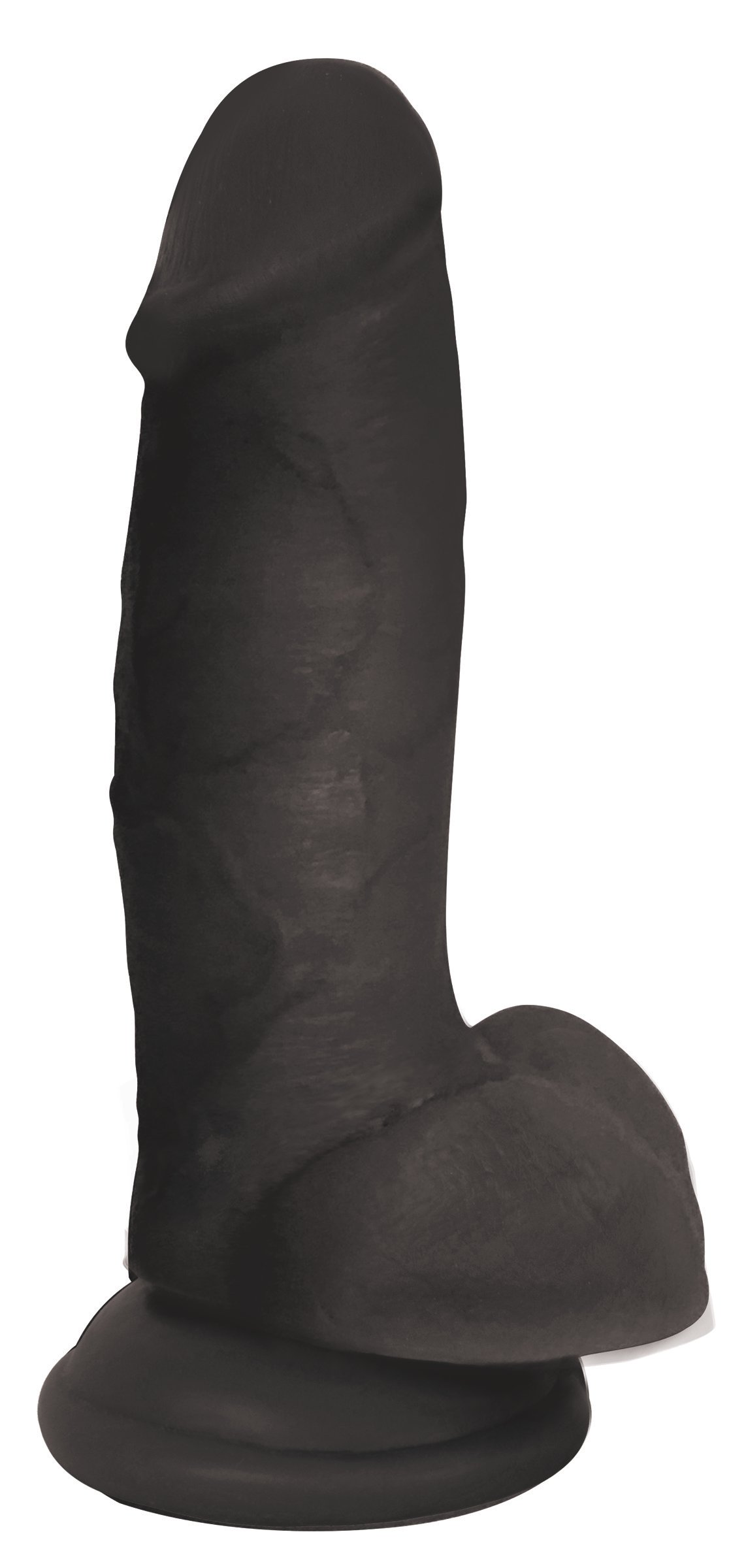 cn-09-0439-20-bulk DG-09-0439-20 7 Inch Dildo with Balls - Black