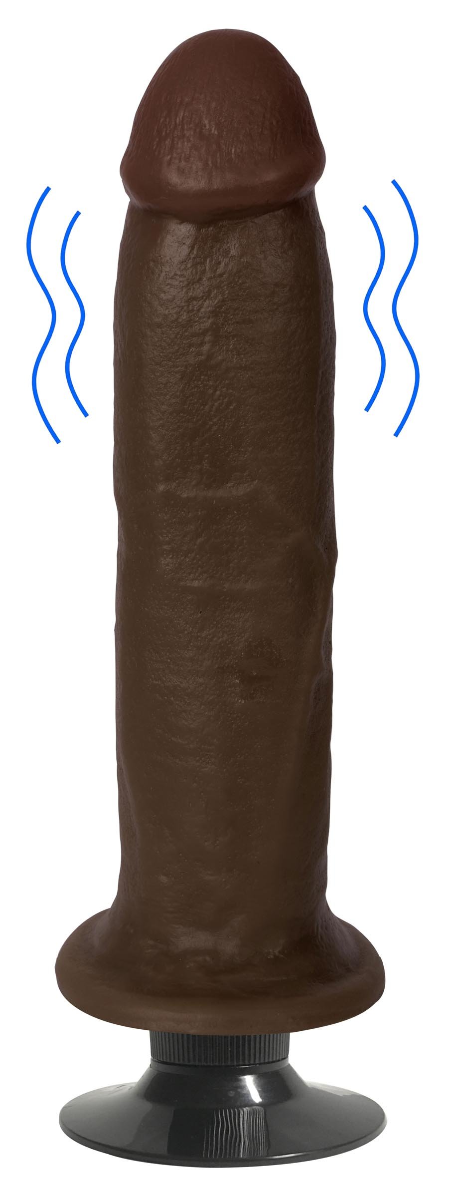 cn-09-0463-11-597 CN-09-0463-11 Jock Dark Vibrating Dildo - 8 Inch