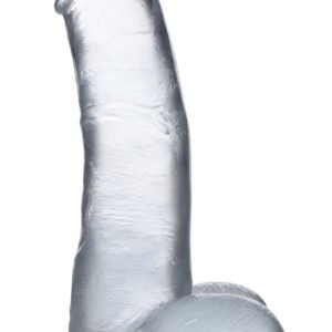 CN-09-0702-00 Jock C-Thru Dildo - 9 Inch