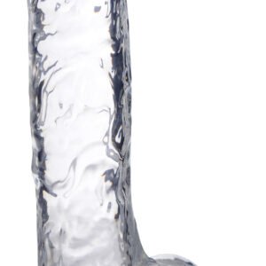 CN-09-0709-00 Jock C-Thru Dildo with Balls - 9 Inch