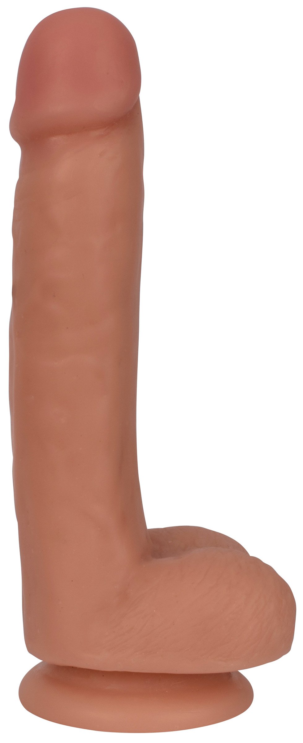 cn-12-0513-10-bulk CN-12-0513-10 Thinz 7 Inch Slim Dildo with Balls - Light