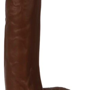 CN-12-0514-11 Thinz 7 Inch Slim Dildo with Balls - Dark