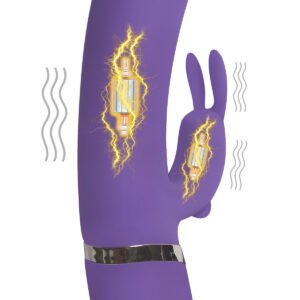 CN-21-2001-40 Thumper 18X Silicone Rabbit Vibrator