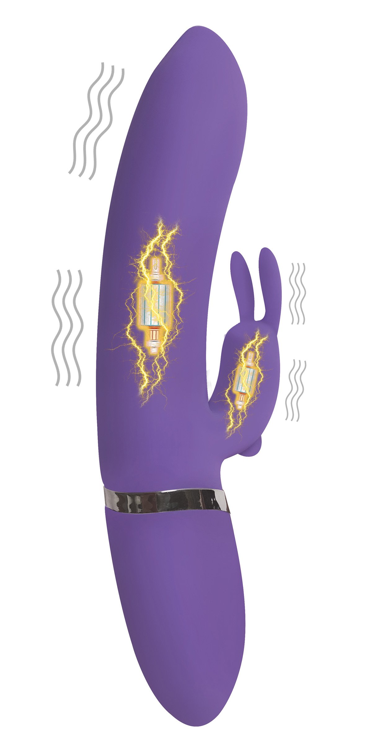 cn-21-2001-40-thumper-violet-dual-motors2 CN-21-2001-40 Thumper 18X Silicone Rabbit Vibrator