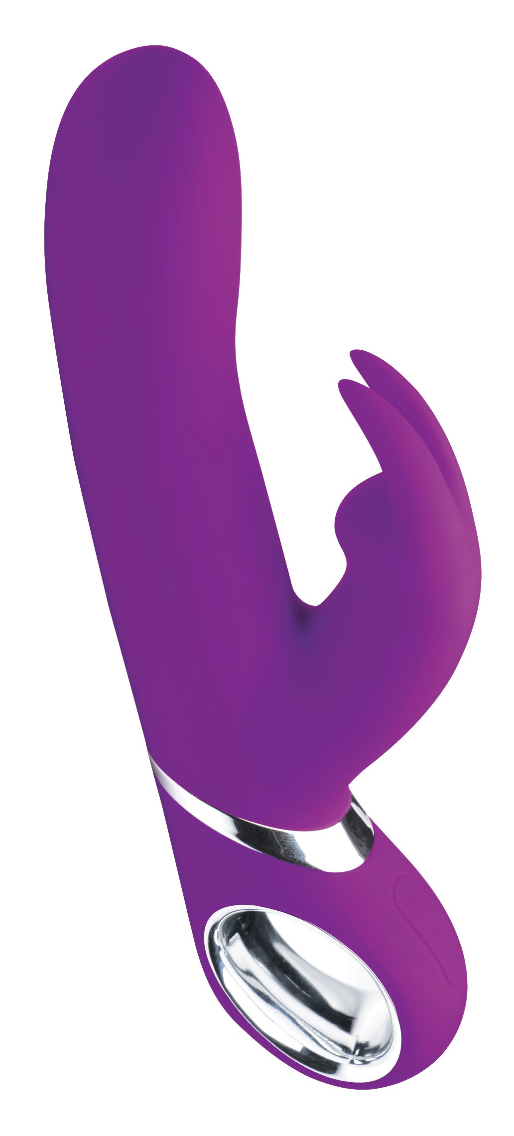 cn-21-2010-40-046b CN-21-2010-40 Twirly 66X Spinning Silicone Rabbit Vibrator