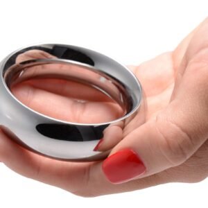 LE355-M Stainless Steel Cock Ring - 1.75 Inches