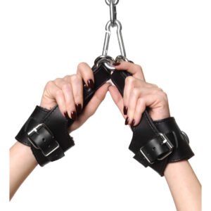 LE530 Strict Leather Fleece Lined Suspension Cuffs