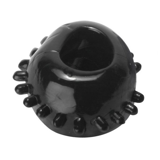 st348-gummy-cock-ring-bulk ST348-BLK 2 Gummy Cock Rings- Black