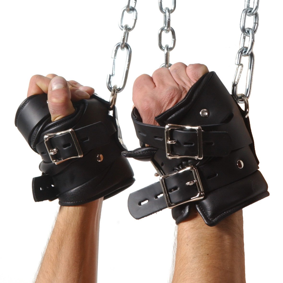 st550-bulk-model ST550 Strict Leather Premium Suspension Wrist Cuffs