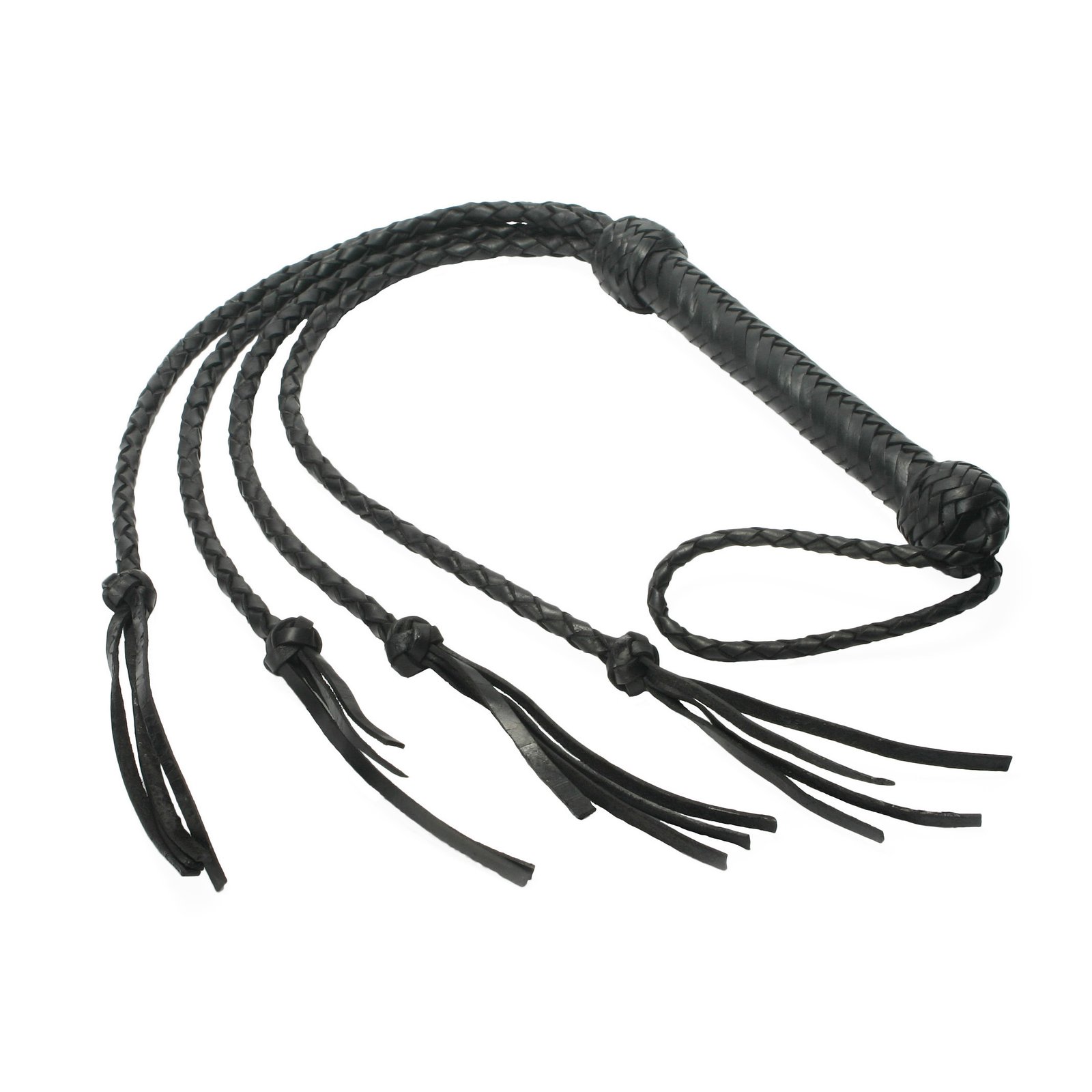 st857-four-lash-whip-bulk ST857 Strict Leather Four Lash Whip