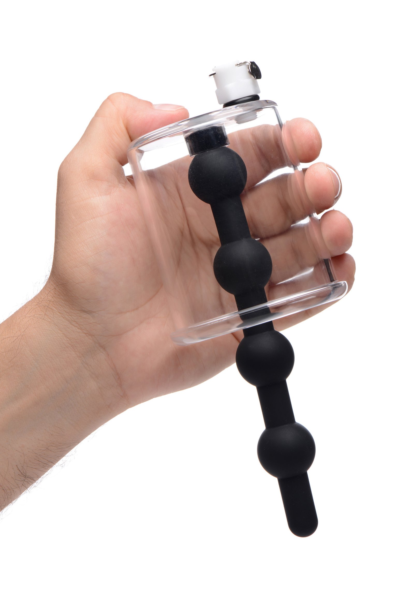 tf1484-hand-001 TF1484 Rosebud Cylinder with Beaded Silicone Insert