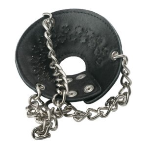 VF155 Strict Leather Parachute Ball Stretcher with Spikes