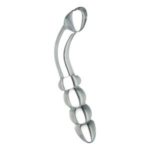 VF624-Clear Hamsa Glass Dildo - Clear