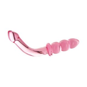 VF624-Pink Hamsa Glass Dildo - Pink