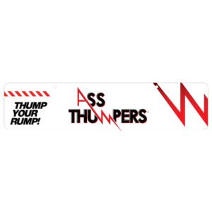 XR903-AssThumpers Ass Thumpers Display Sign