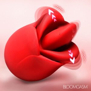 AH904 Petal Kiss Kissing and Licking Vibrator