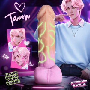 AI009 Taeon Silicone Dildo with Balls