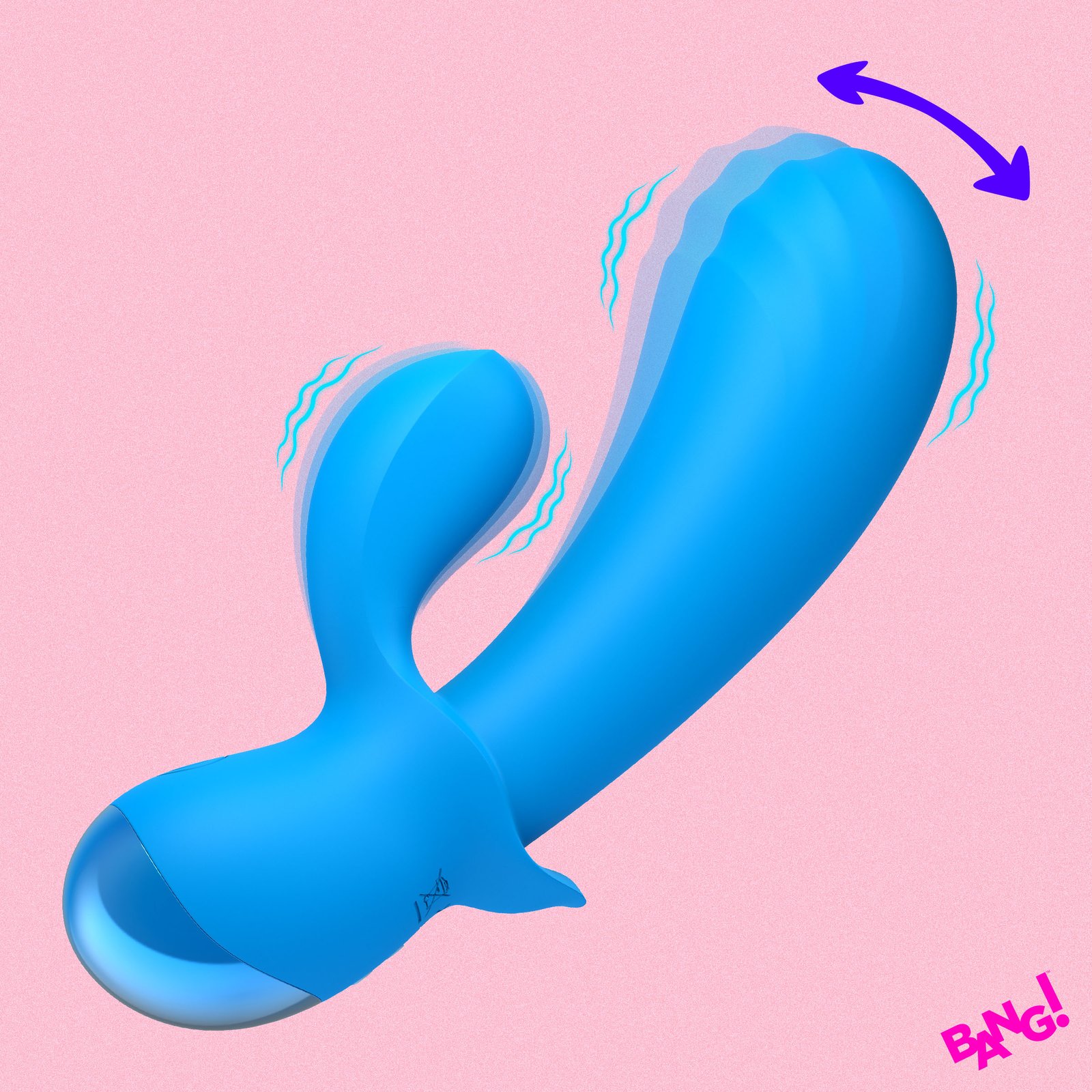 AI018_STD-MAIN AI018 Flexible Thick Silicone Rabbit Vibrator