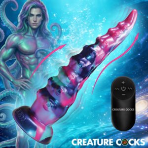 AI021 Tenta-Squirm Squirming & Vibrating Tentacle Silicone Dildo